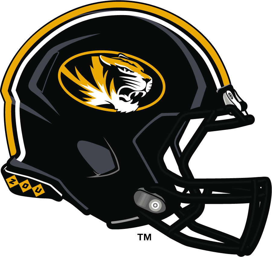 Missouri Tigers 2019-Pres Helmet Logo iron on transfers for clothing